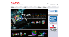 Desktop Screenshot of akasa.com.tw